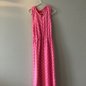 Pink & White Sundress
